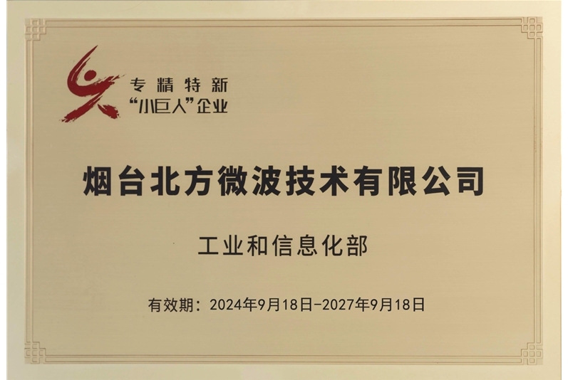 专精特新“小巨人”企业