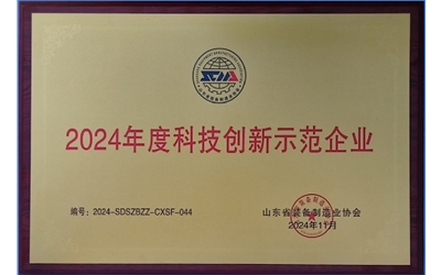 2024年度科技创新示范企业